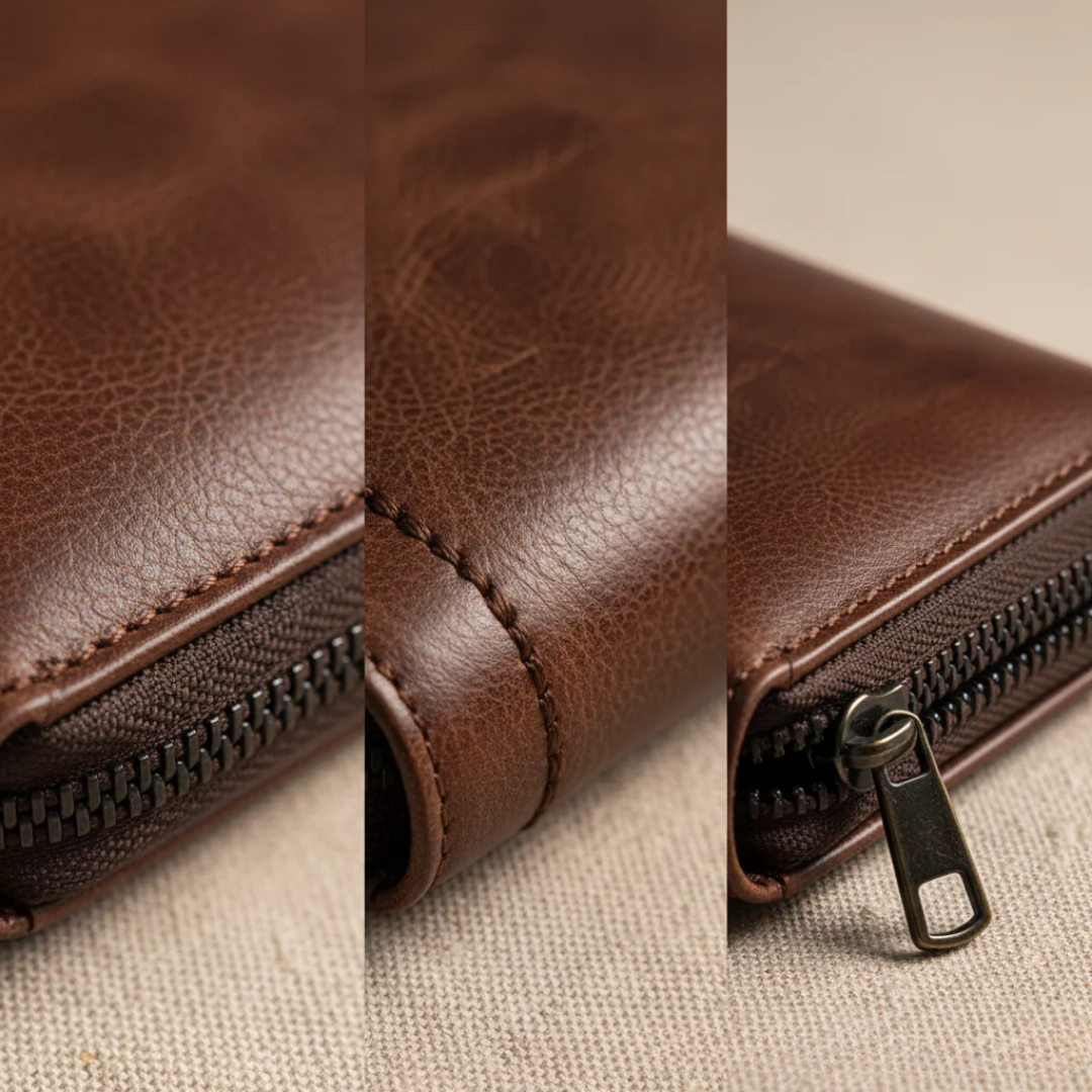 Adrien | Portefeuille RFID en Cuir