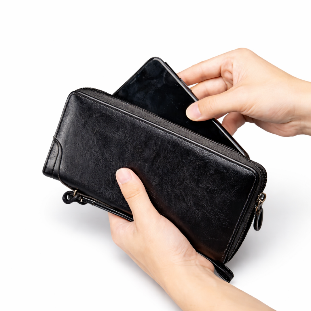 Adrien | Portefeuille RFID en Cuir