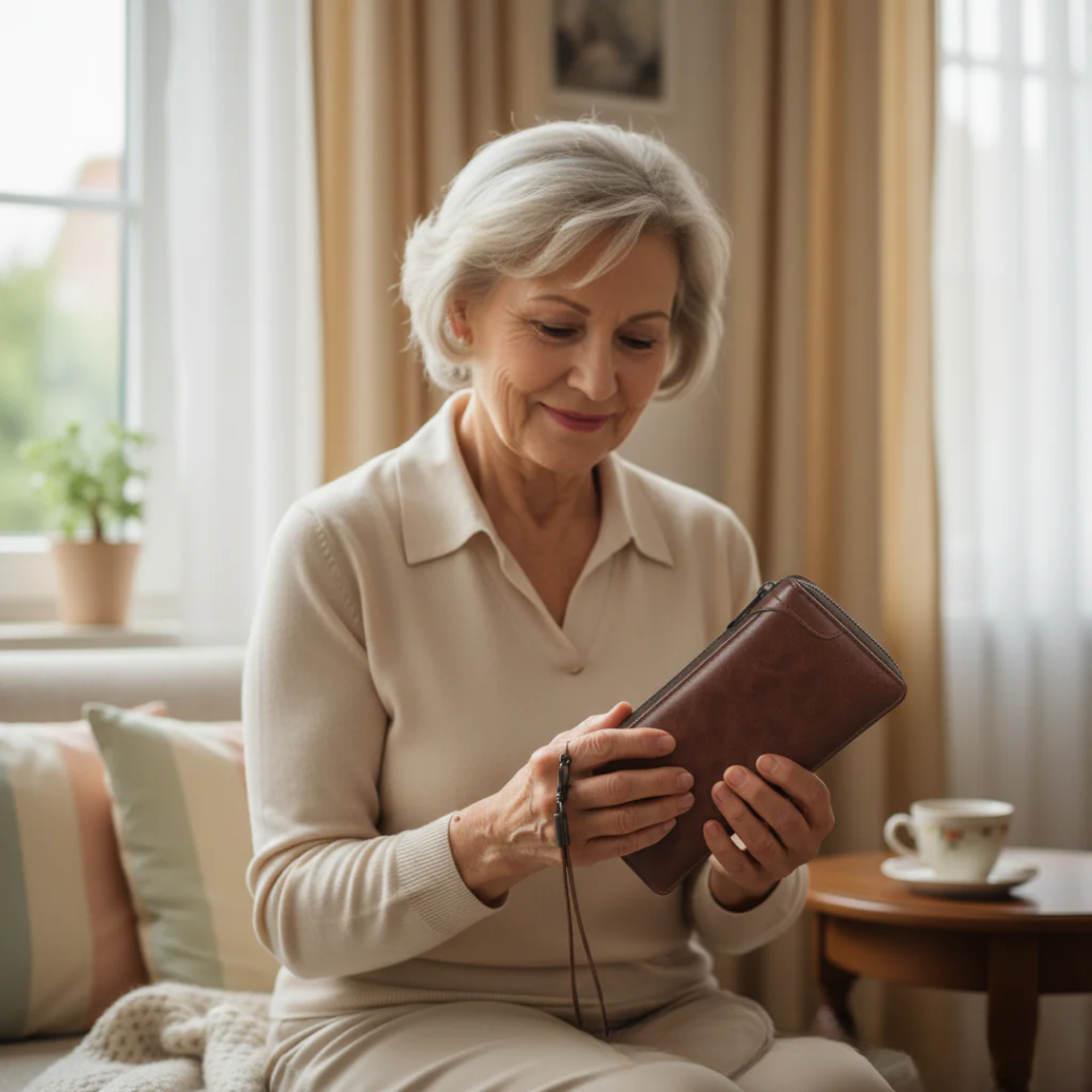 Adrien | Portefeuille RFID en Cuir